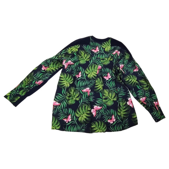 NEW Sandrine Rose French Worker XS Comfy Oversized Sweater Tropical Free People - Picture 9 of 14